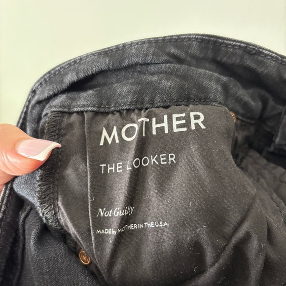 Mother Women's Black The Looker Not Guilty Stretch Jeans 27 - Picture 6 of 7